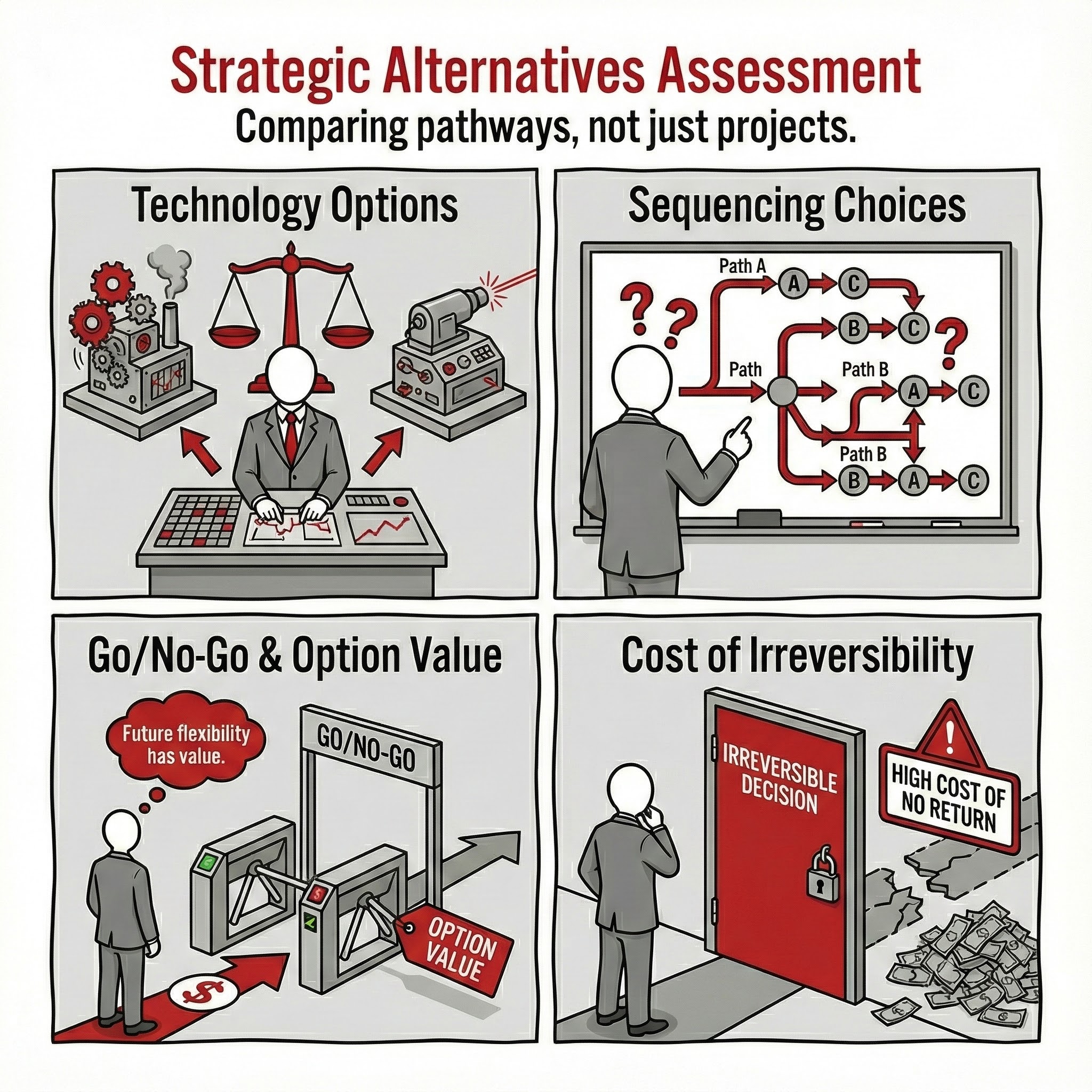 Icon: Strategic Alternatives Assessment