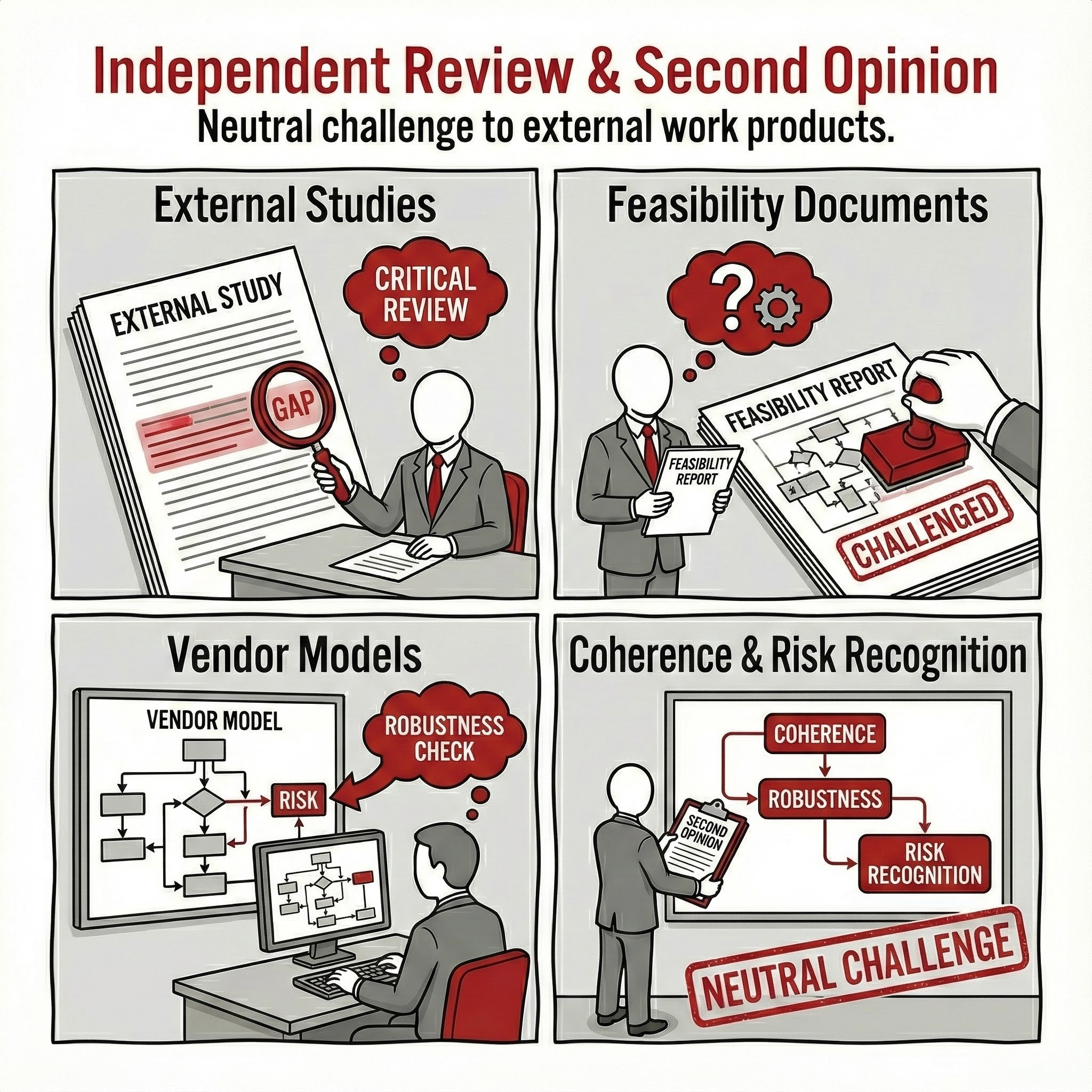 Icon: Independent Review & Second Opinion