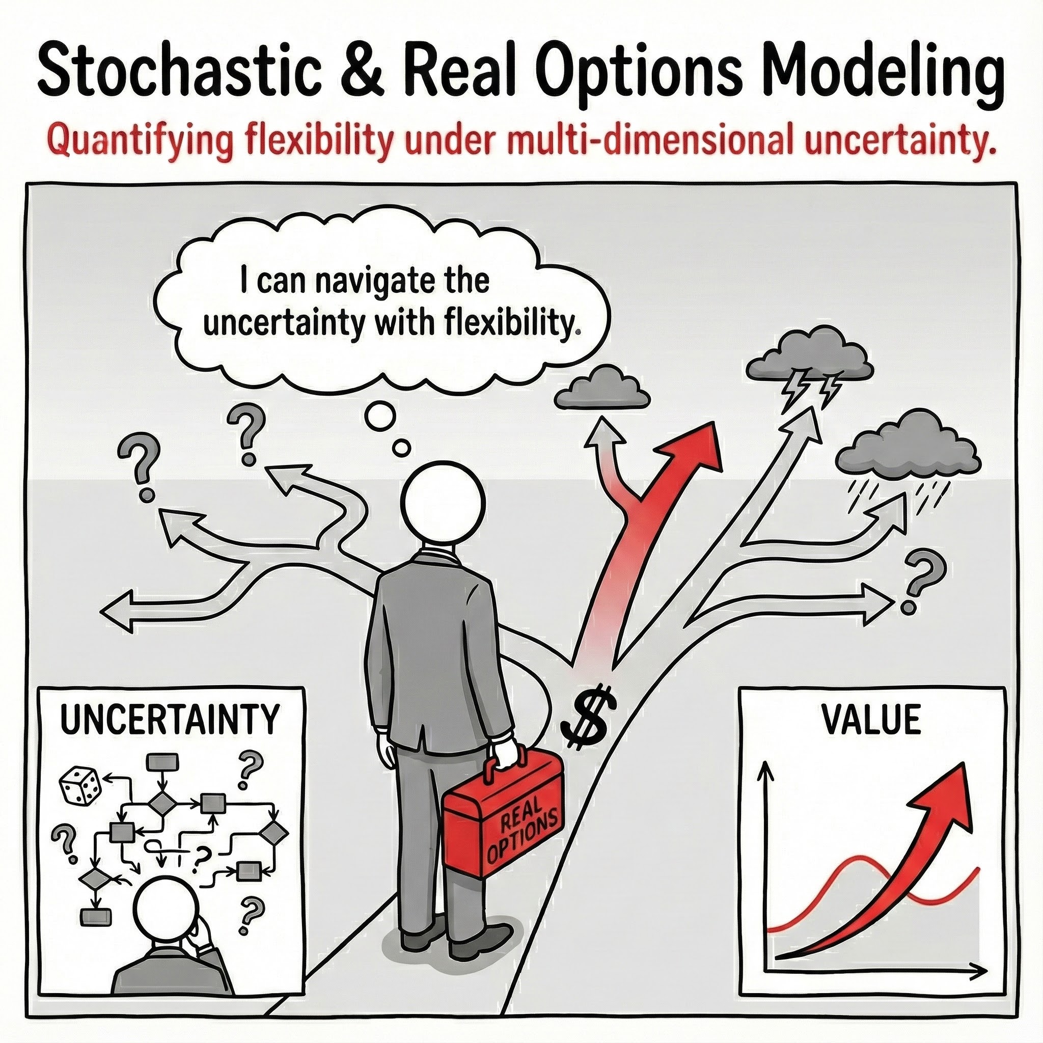 Icon: Stochastic & Real Options Modeling