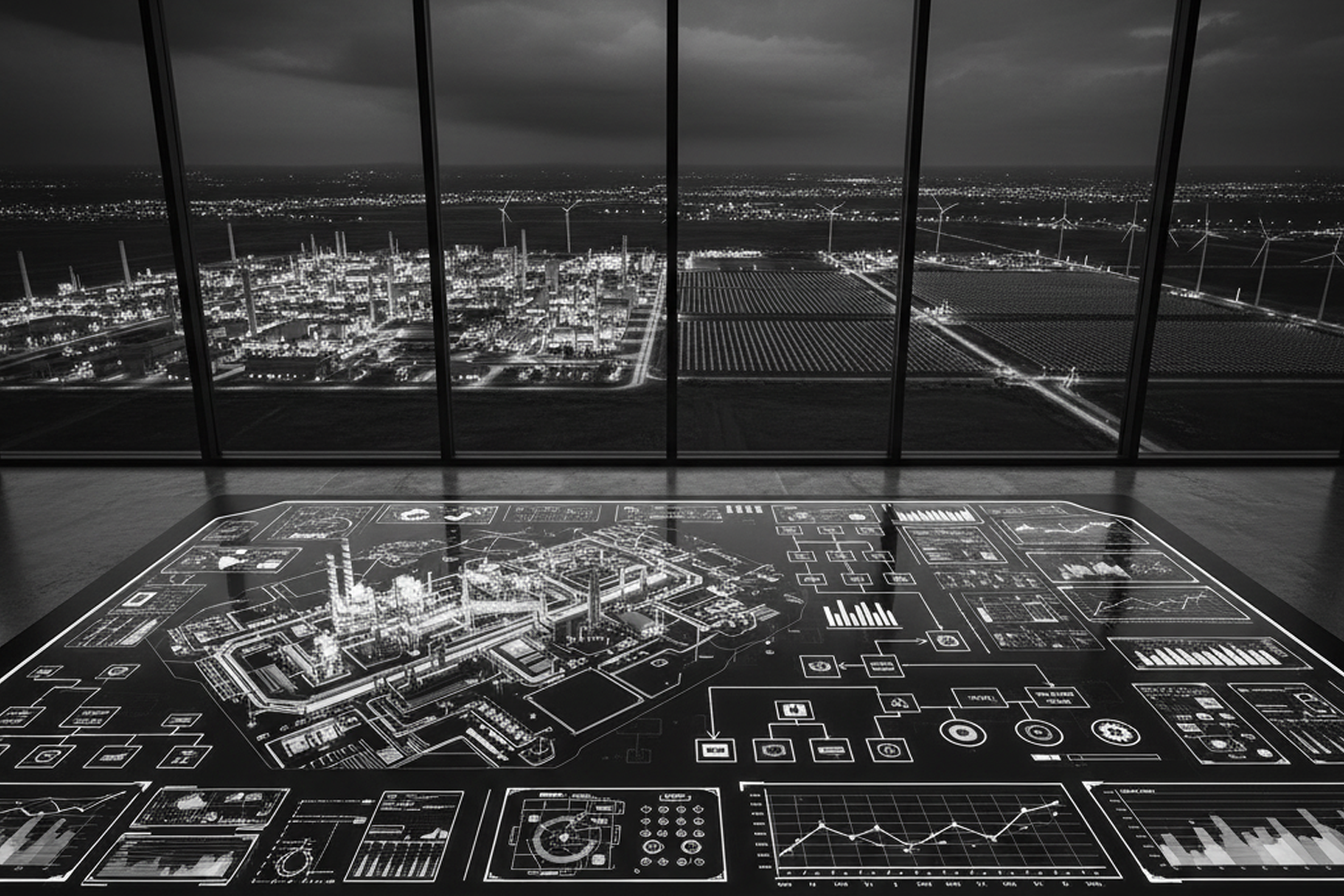 Structured steel geometry; engineered order